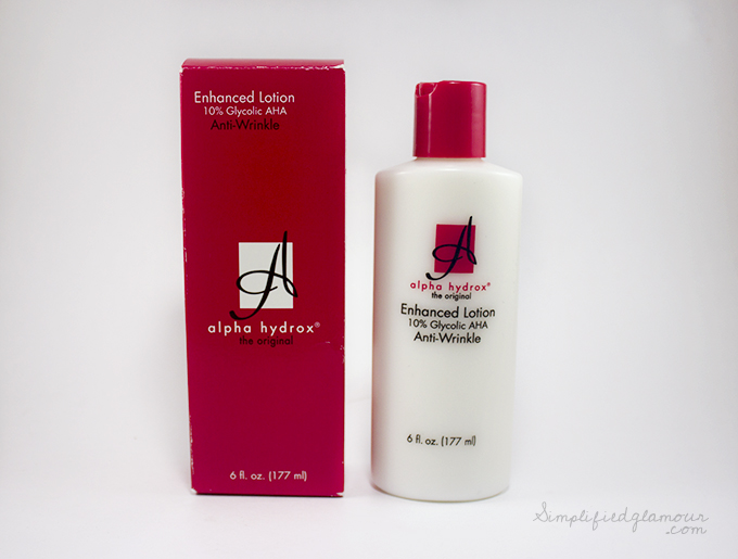 Alpha Hydrox Enhanced Lotion