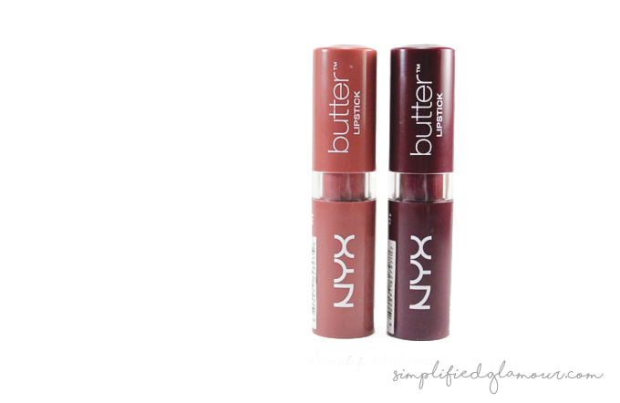 NYX Butter Lipstick: Pops & Licorice